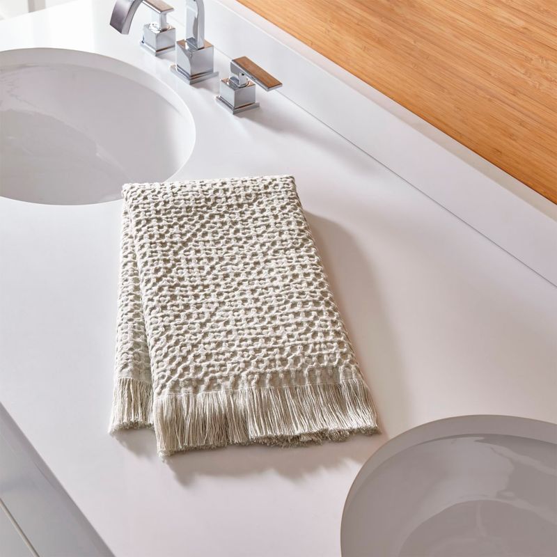 CRATE & BARREL - Toalla de mano Sola 300 gr 51 cm x 76 cm