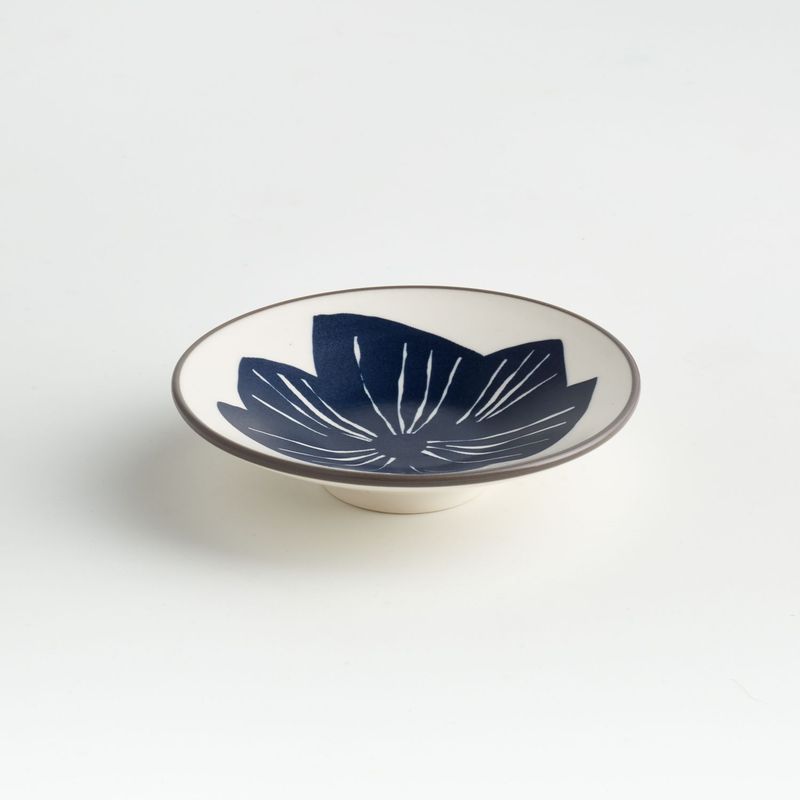 CRATE & BARREL - Plato de Salsa Mai Floral 11 cm