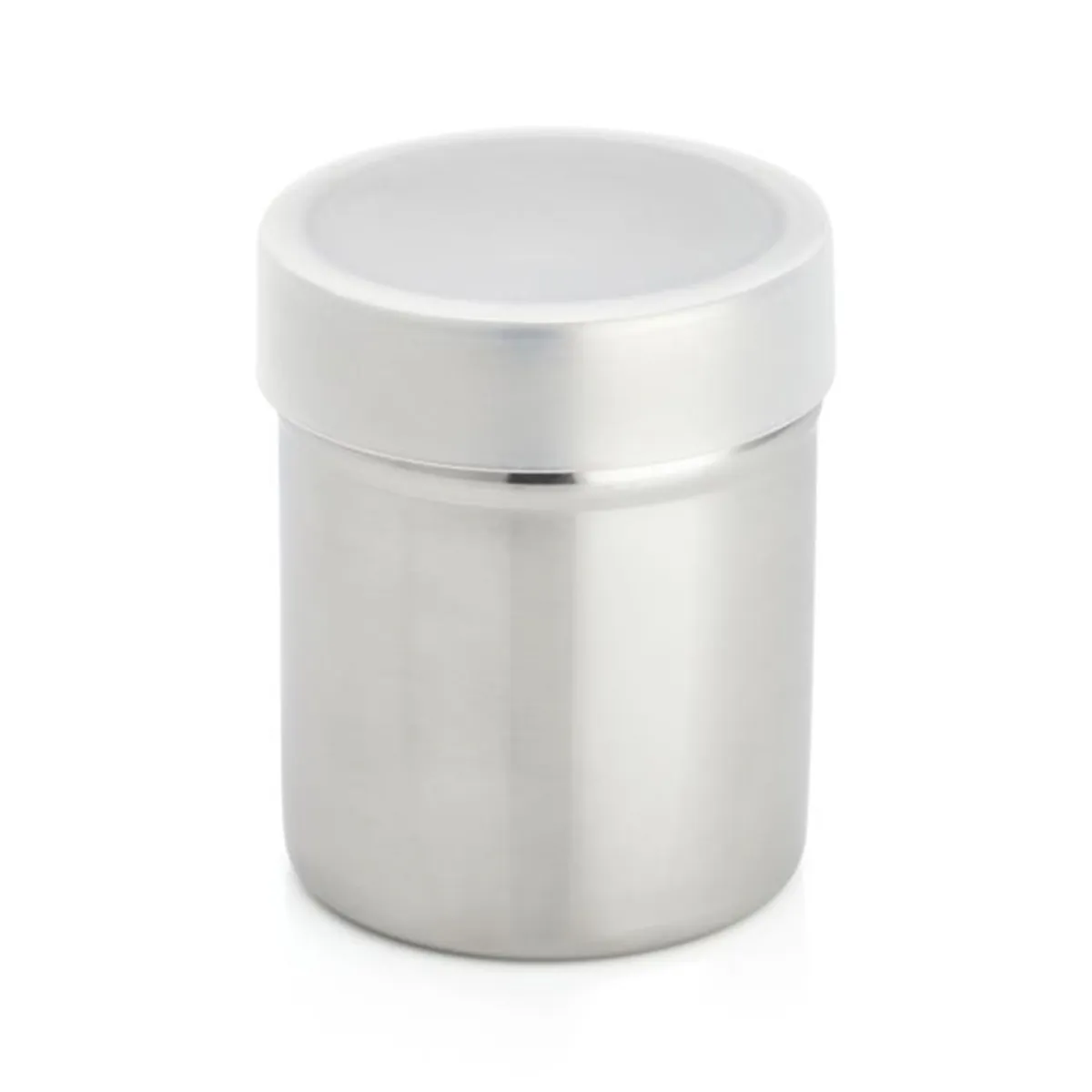 CRATE & BARREL -  Azucarero en Acero inoxidable  