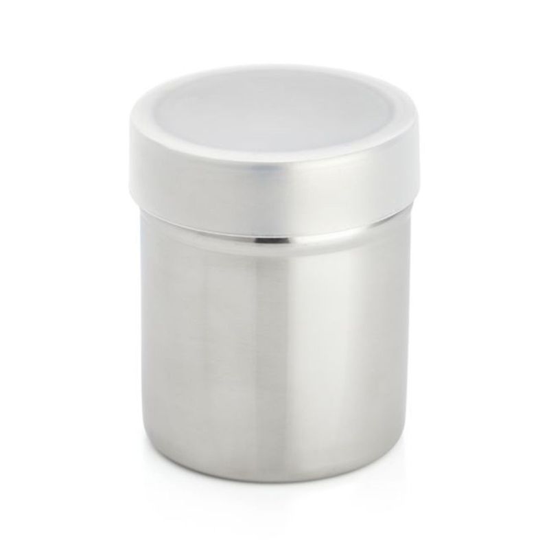 CRATE & BARREL - Azucarero en Acero inoxidable  