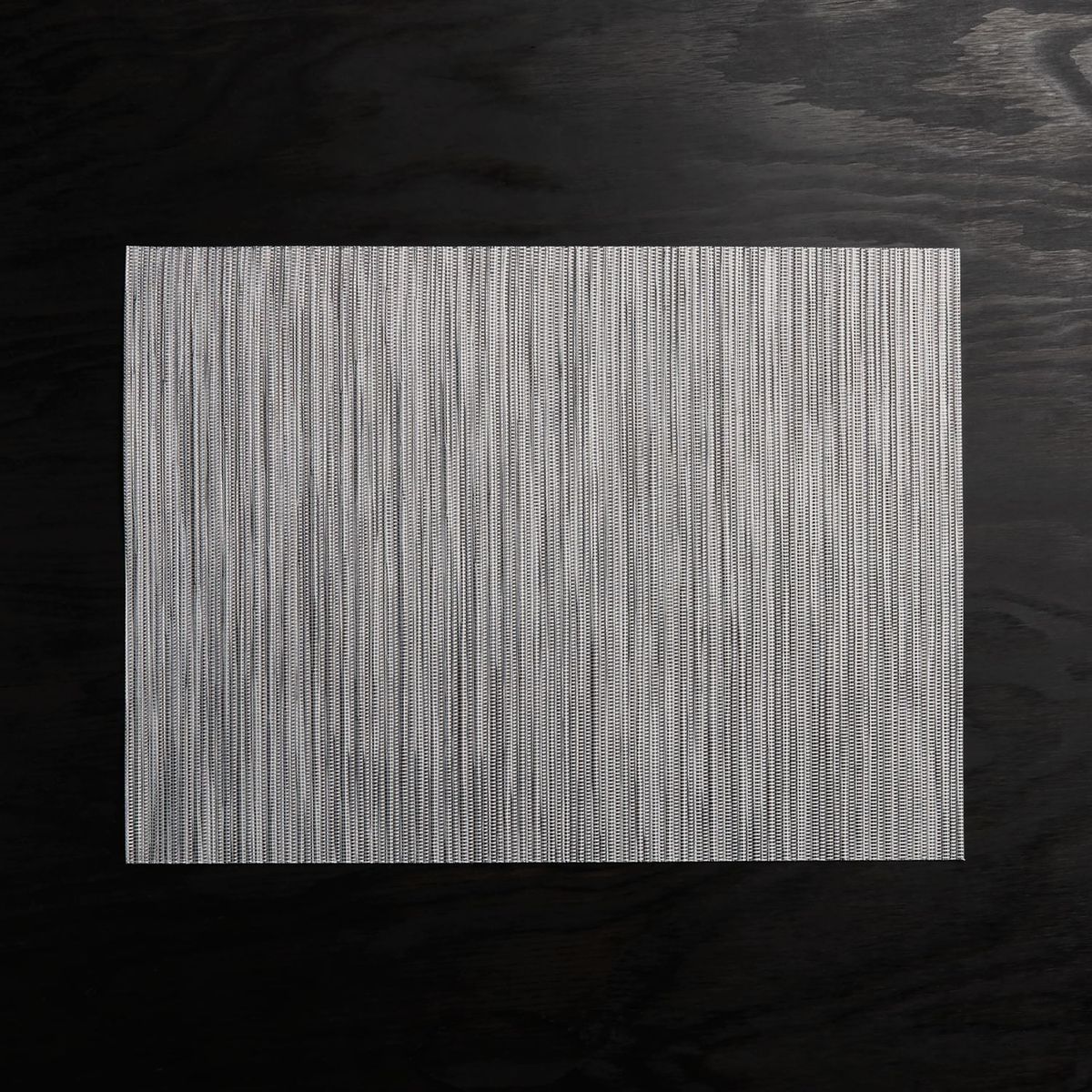 CRATE & BARREL - Individual Ridge Plateado