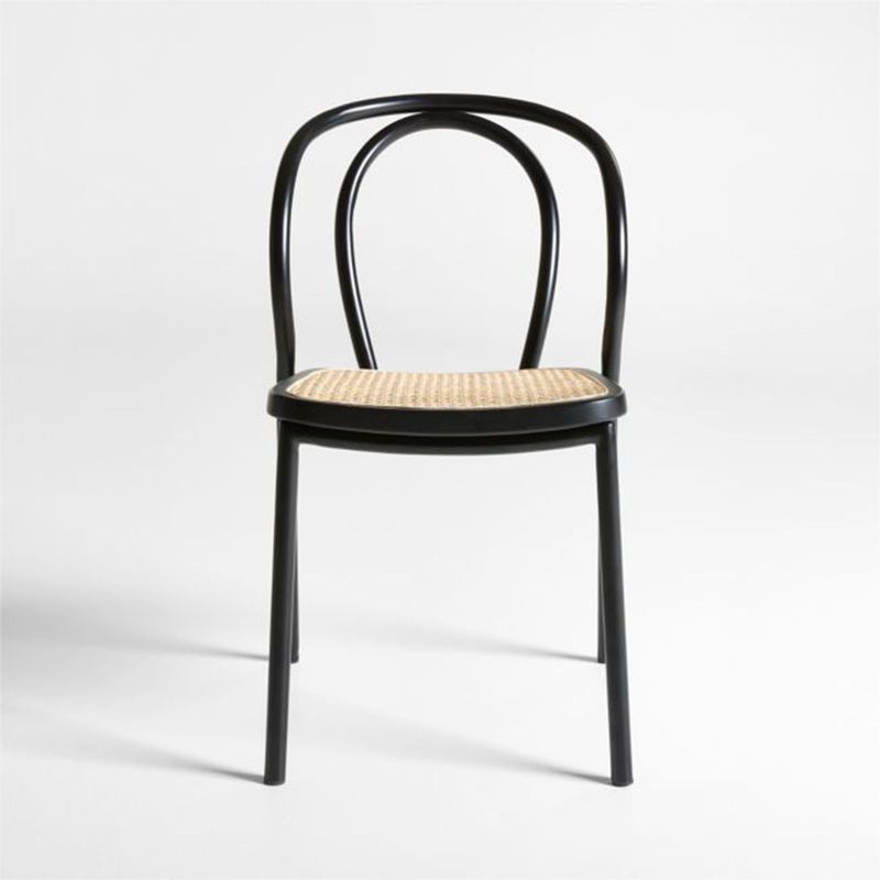 CRATE & BARREL - Silla de comedor Linz en Rattán