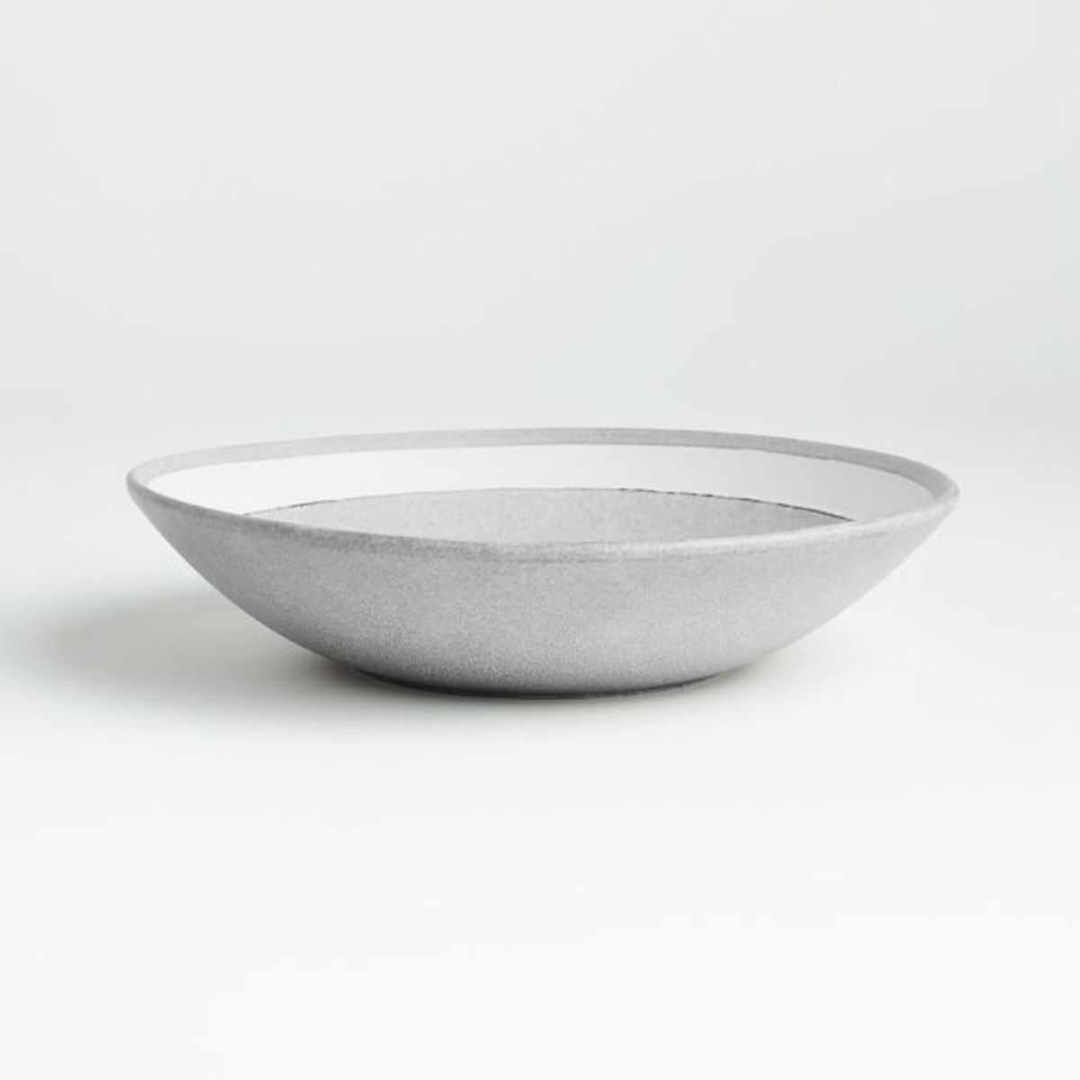 CRATE & BARREL - Bowl Pedra en Gres 23 cm x 5 cm