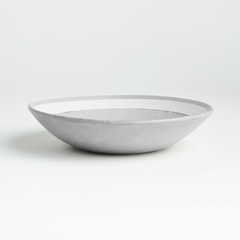 CRATE & BARREL - Bowl Bajo Pedra 23 cm