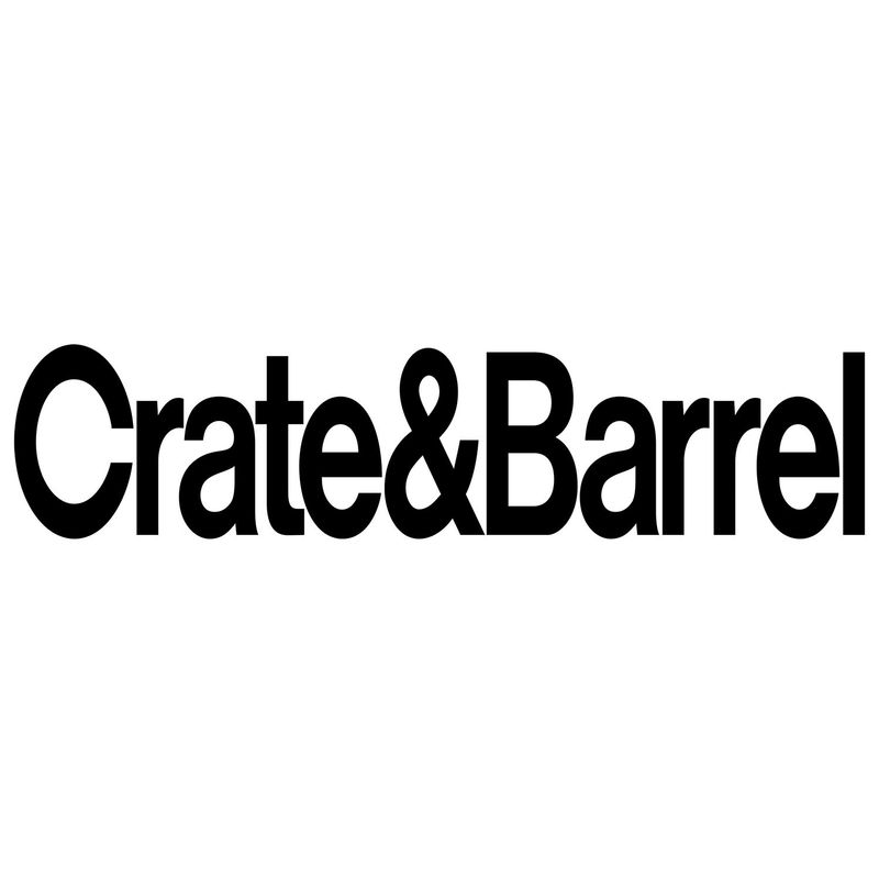 CRATE & BARREL - Top para Mesa auxiliar Spoke (No incluye Base)