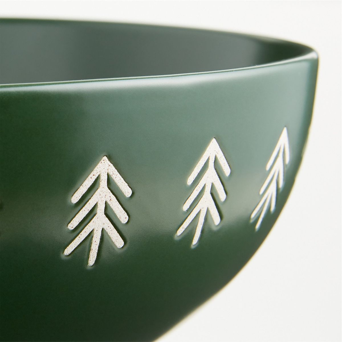 CRATE & BARREL - Bowl Evergreen Forest en Gres 17 cm x 7 cm