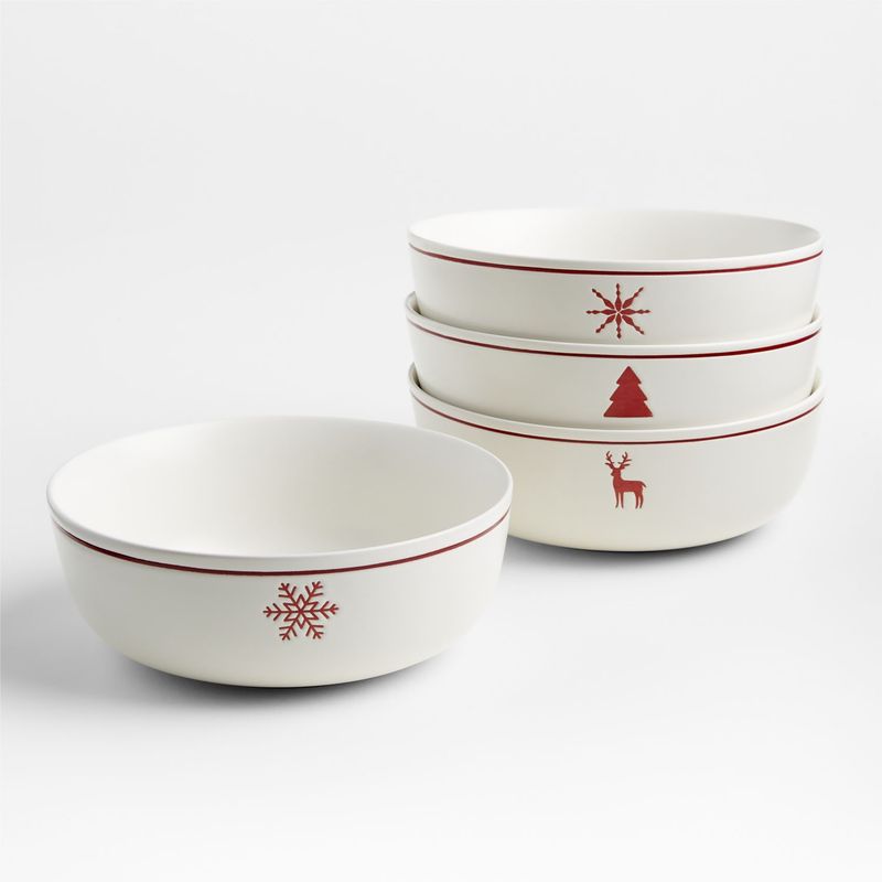 CRATE & BARREL - Bowl 445677 Porcelana 36.95 cm x 38.48 cm