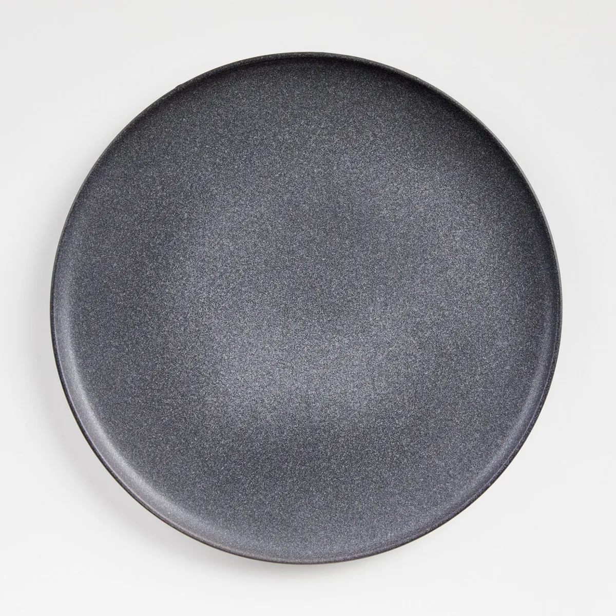 CRATE & BARREL - Plato Principal Wren Gris en Cerámica 27 cm