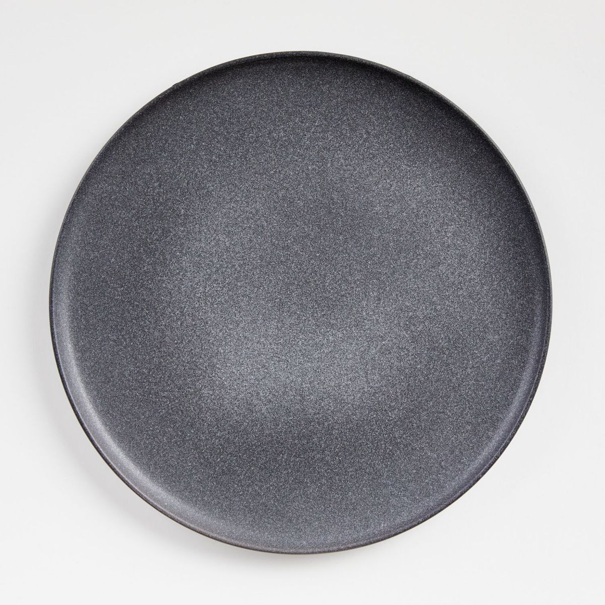 CRATE & BARREL - Plato Principal Wren Gris en Cerámica 27 cm