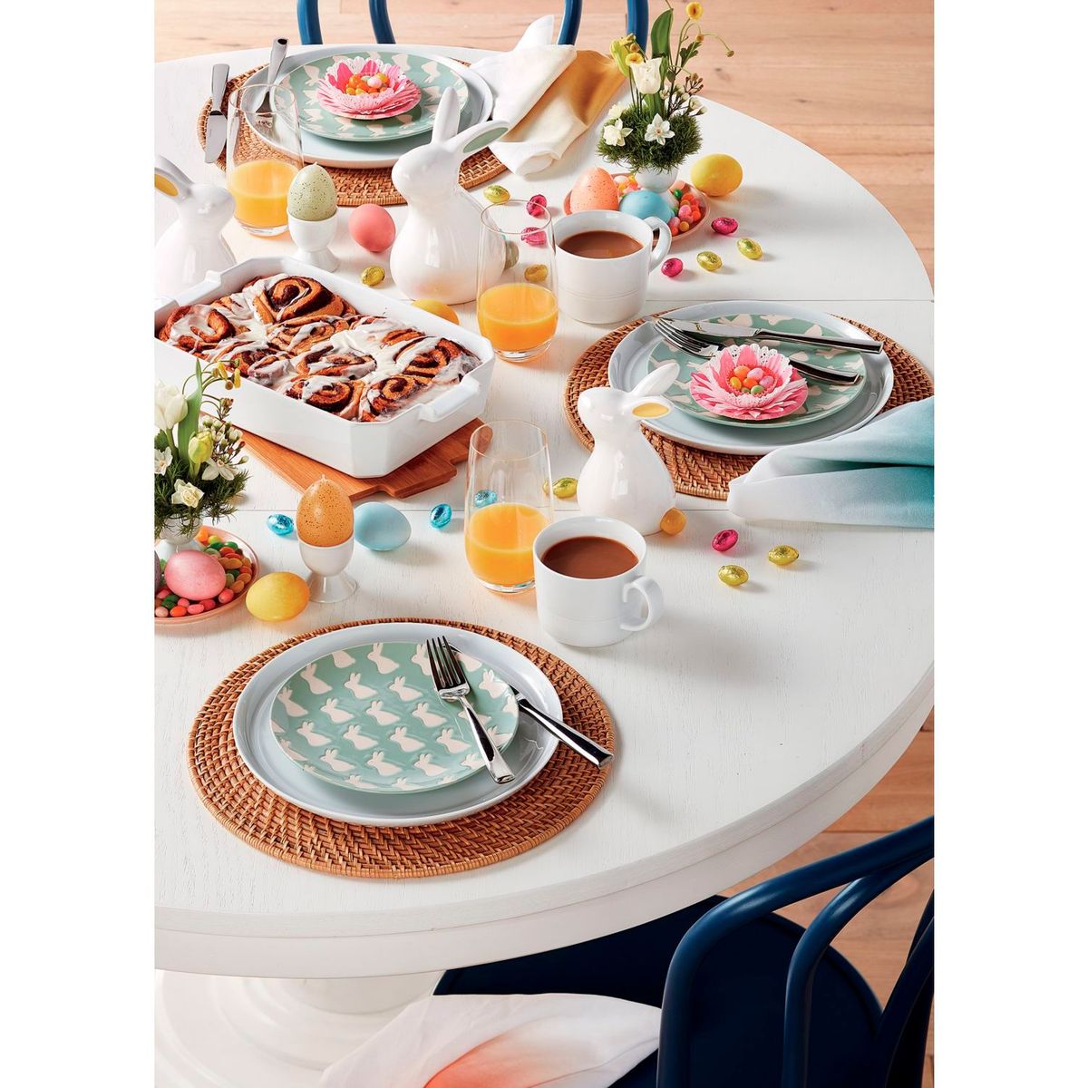 CRATE & BARREL - Refractarias en Gres con Tapa Bambú Set x 3