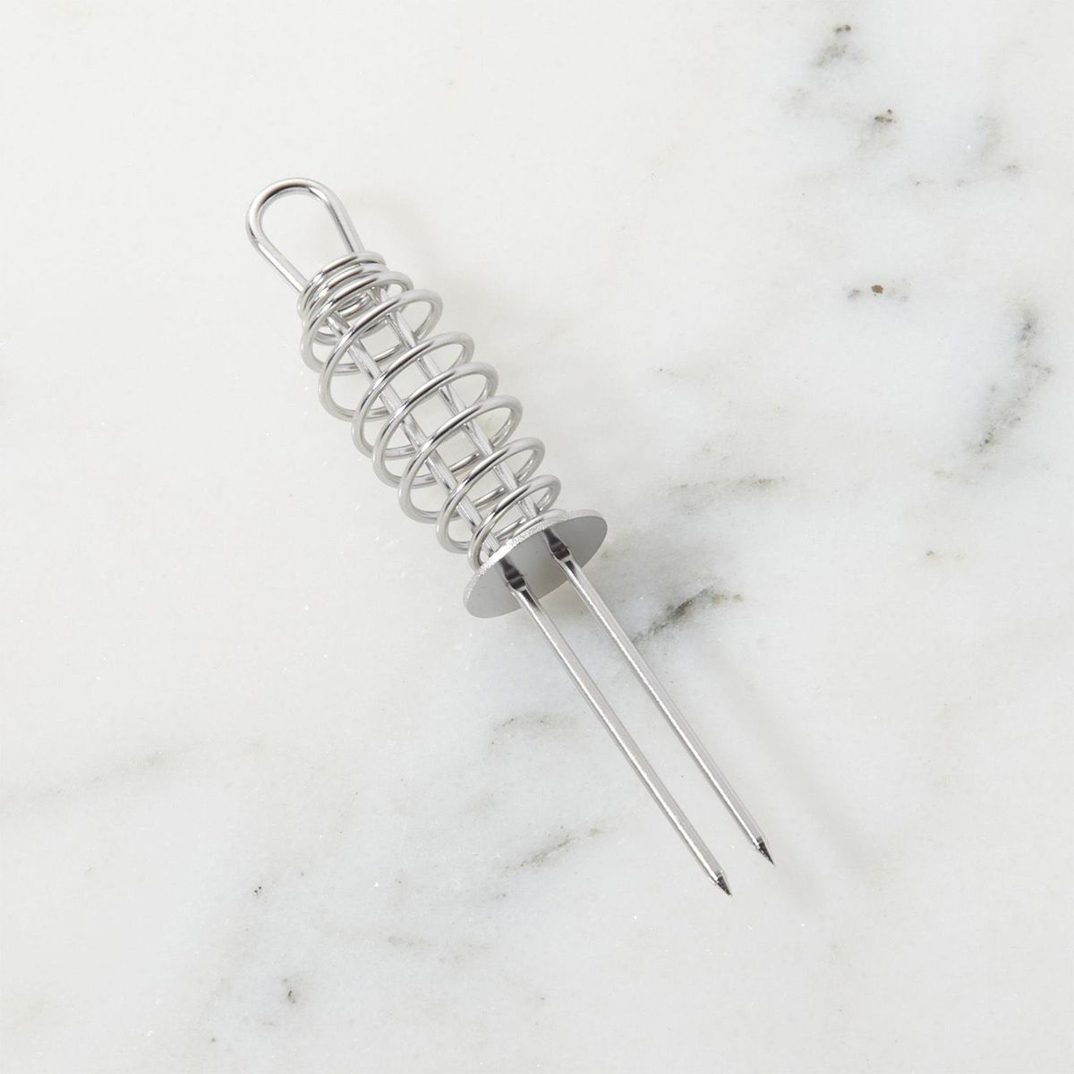 CRATE & BARREL - Pincho de Mazorca en Acero Inoxidable