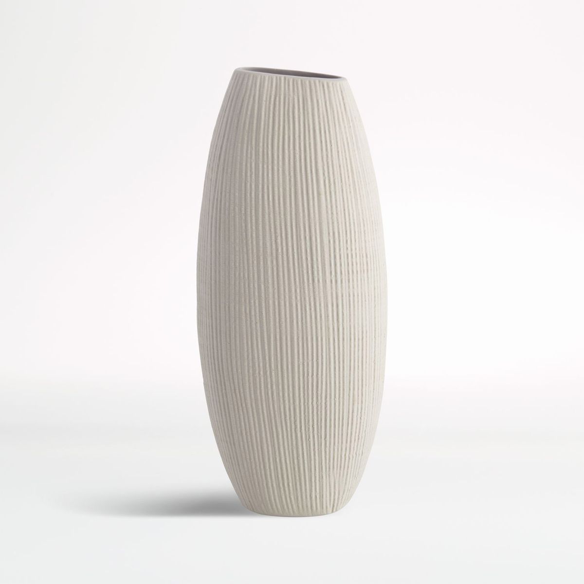 CRATE & BARREL - Jarron Porcelana 41 x 19 cm
