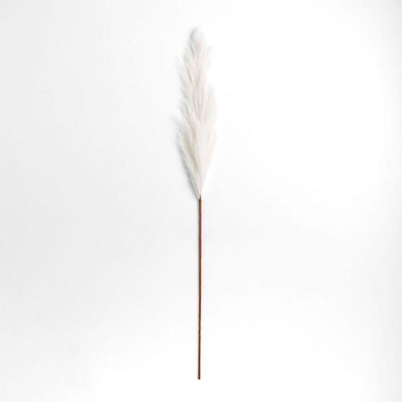 CRATE & BARREL - Rama artificial Pampas Grass en Poliéster 183 cm x 8 cm 