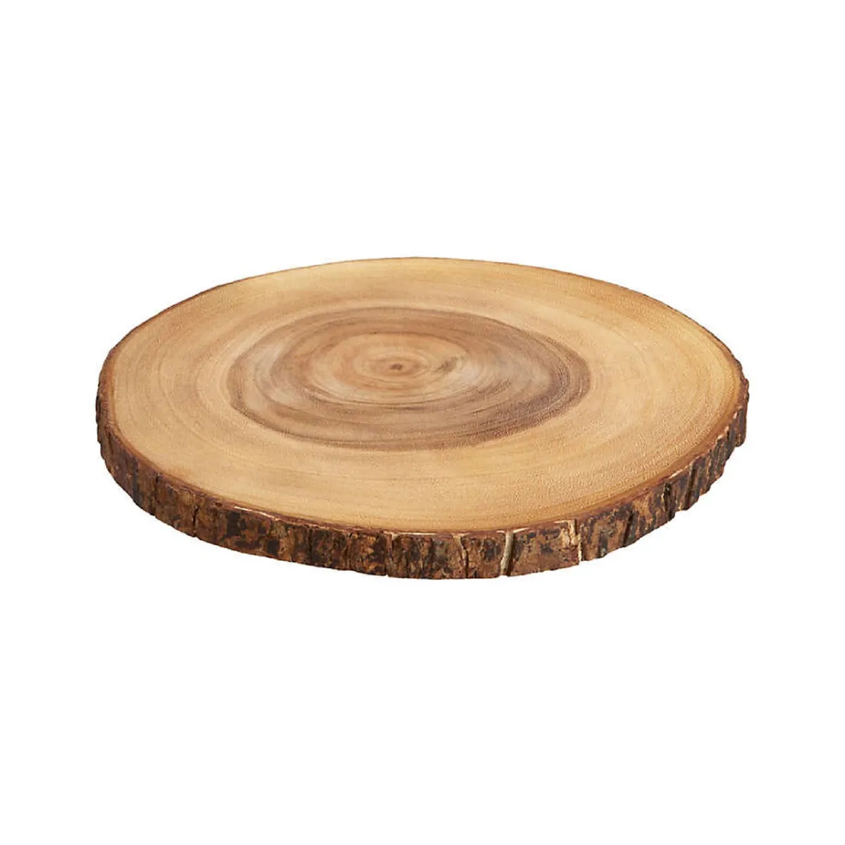 CRATE & BARREL - Tabla de Cuña en Madera de Acacia 33 cm