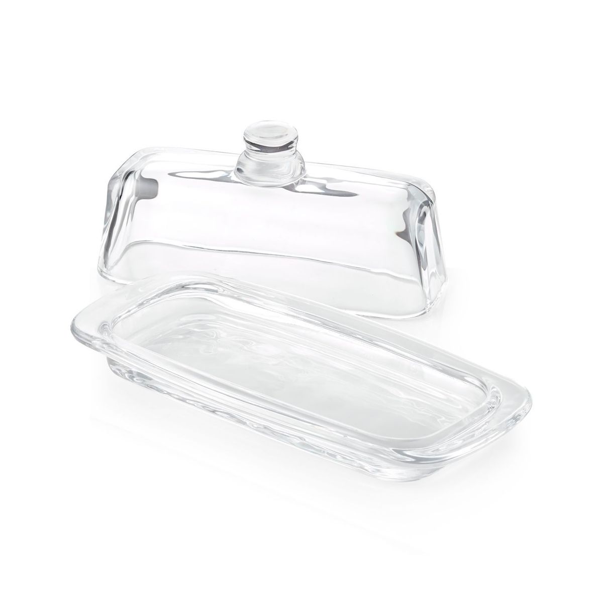 CRATE & BARREL - Mantequillero en Vidrio 9 x 20 cm