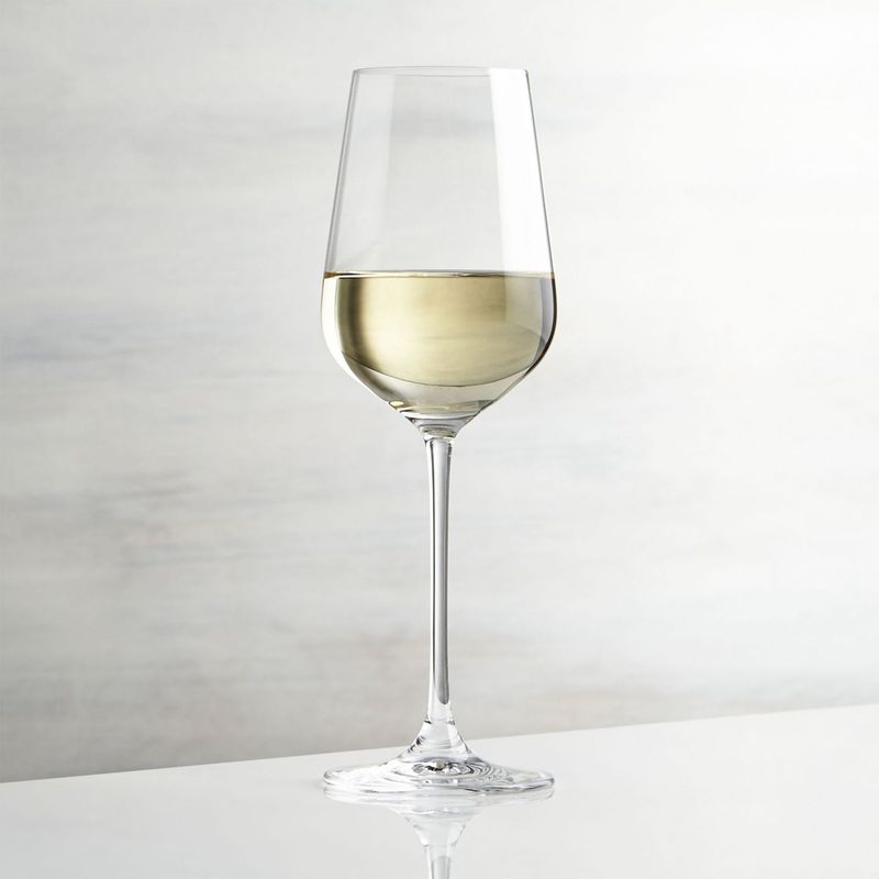 CRATE & BARREL - Copa de vino Hip de Vidrio  14 oz
