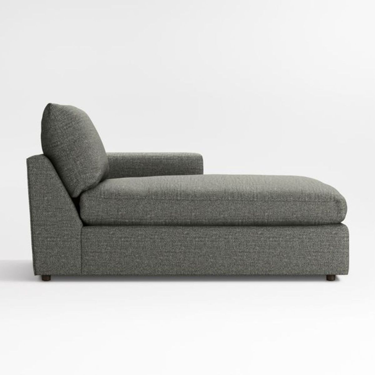 CRATE & BARREL - Chaise longue para Sofá en L Lounge Derecho en Tela (No incluye Pieza 1)