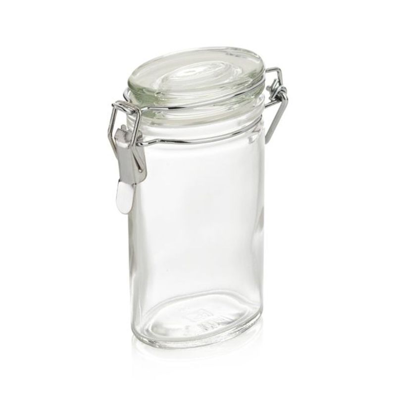 CRATE & BARREL - Frasco  en Vidrio hermético 0,1 L