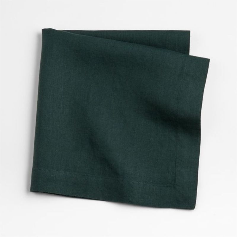 CRATE & BARREL - Servilleta Marin Lino 56 x 56 cm
