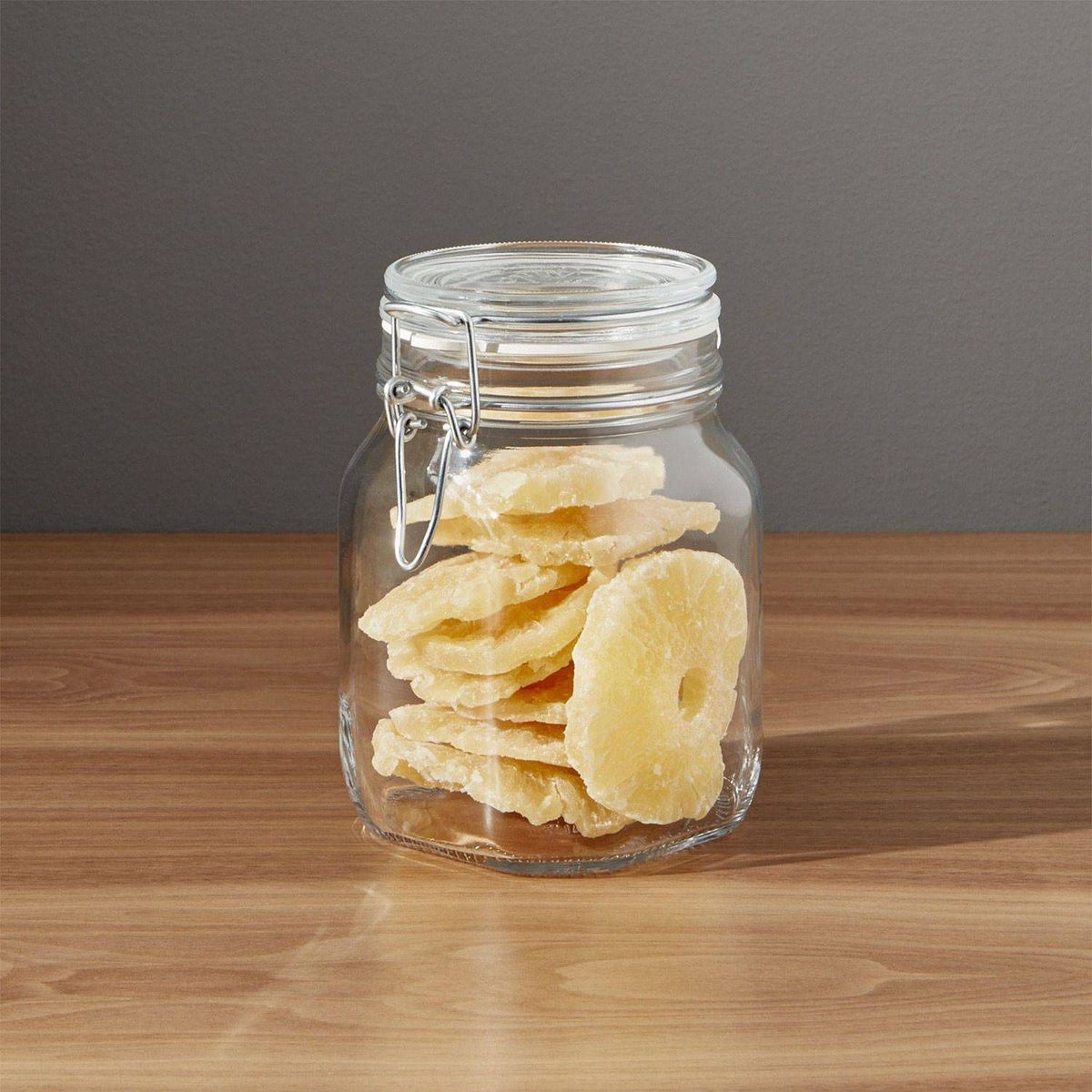 CRATE & BARREL - Frasco Fido en Vidrio hermético 1 L