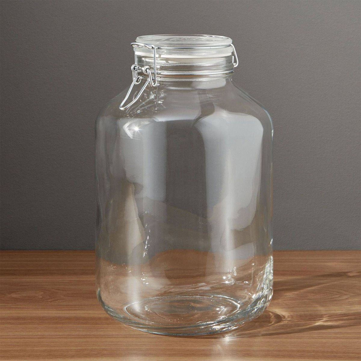 CRATE & BARREL - Frasco Fido en Vidrio hermético 5 L