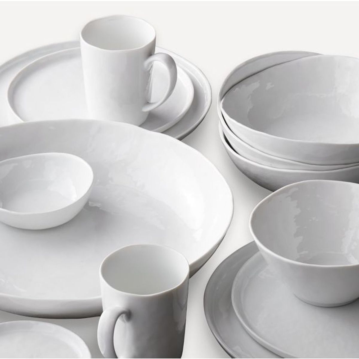 CRATE & BARREL - Bowl Mercer en Porcelana 20 cm x 6 cm