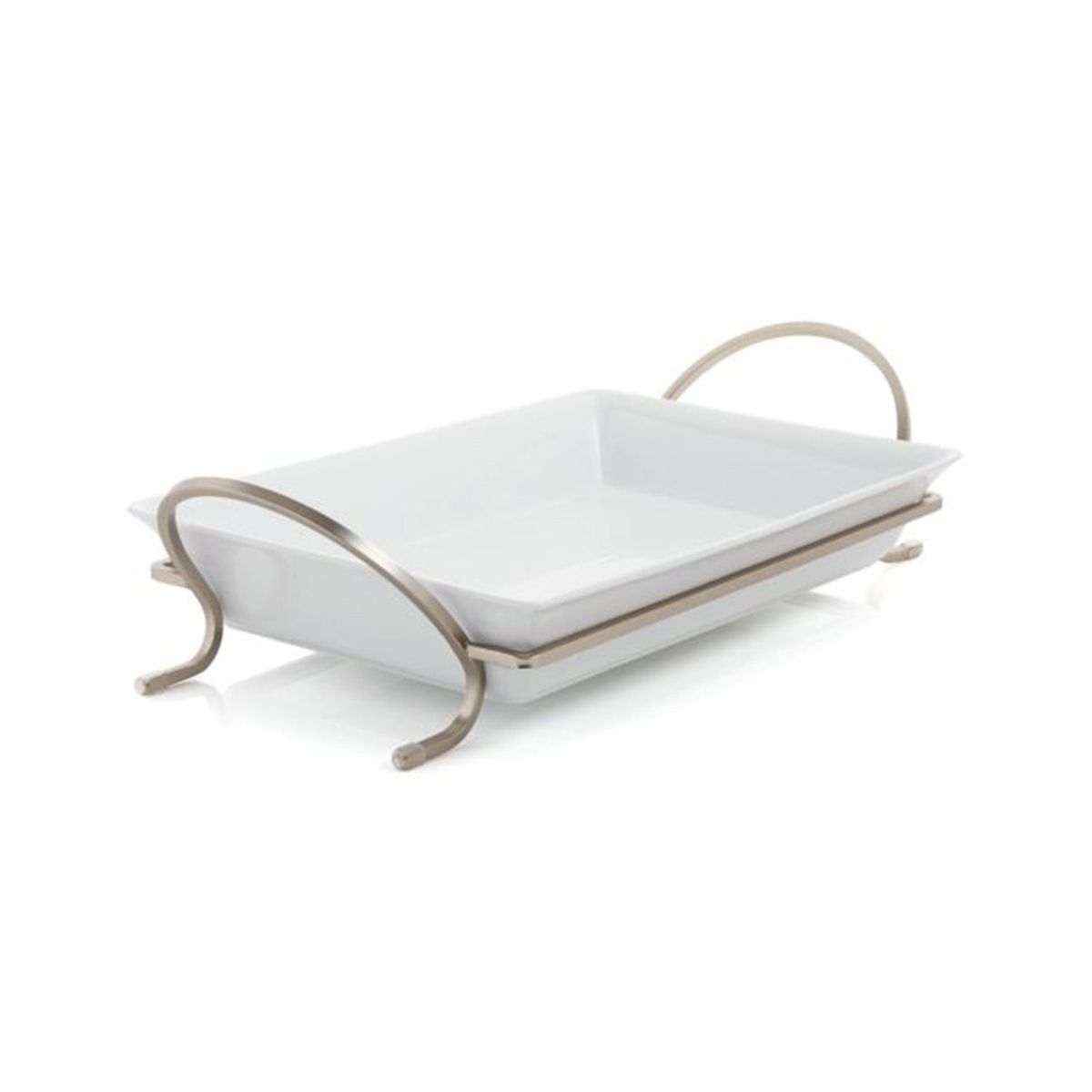 CRATE & BARREL - Refractaria para hornear Cambridge en Porcelana 23 cm x 34 cm