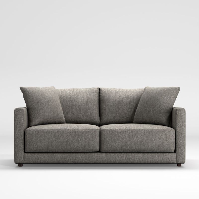 CRATE & BARREL - Sofá Gather 3 puestos Tela