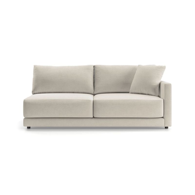 CRATE & BARREL - Pieza 1 para Sofá en L Gather Derecho en Chenille (No incluye Chaise longue)