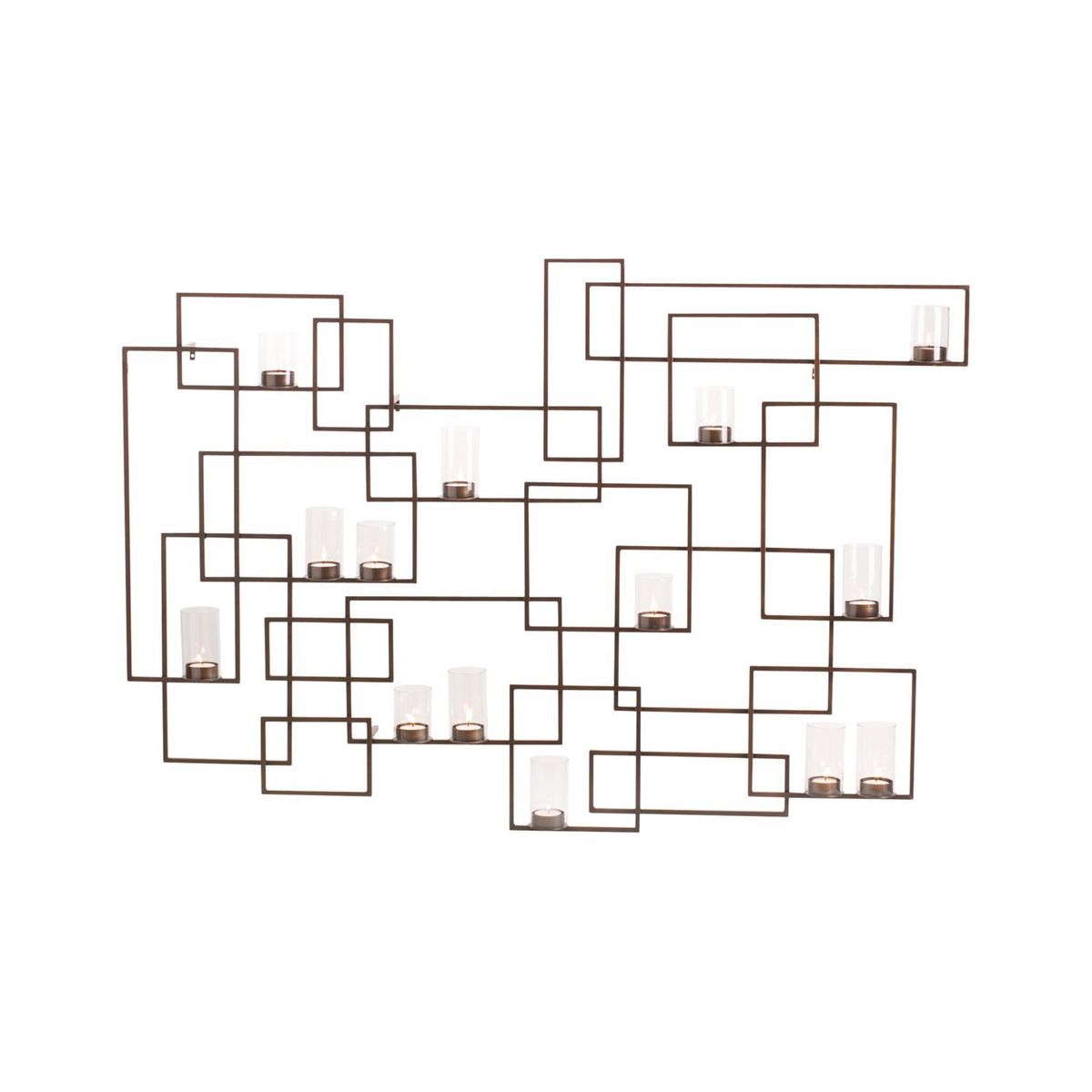 CRATE & BARREL - Arte de pared Circuit en Metal 84 cm x 123 cm 