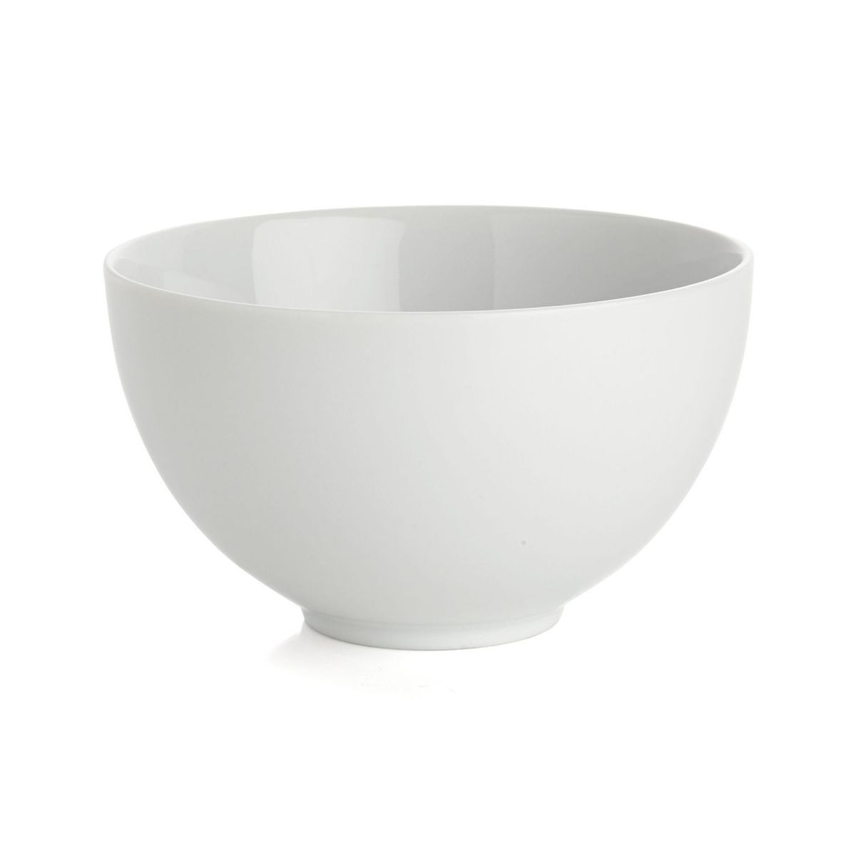 CRATE & BARREL - Bowl Bistro Blanco en Porcelana 15 cm