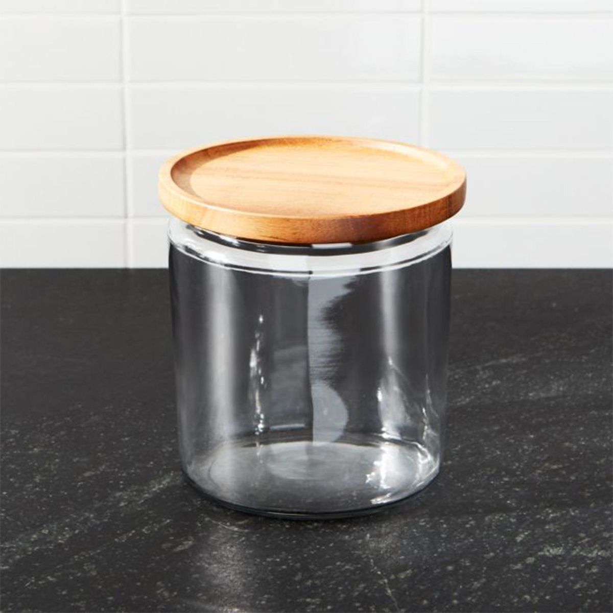 CRATE & BARREL - Contenedor Montana en Vidrio hermético 1,8 L