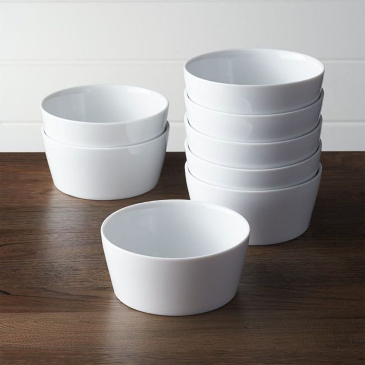 CRATE & BARREL - Bowl Verge en Porcelana 14 cm x 6 cm