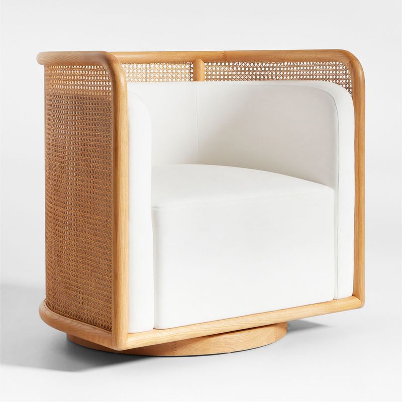 CRATE & BARREL - Poltrona Fields Algodón