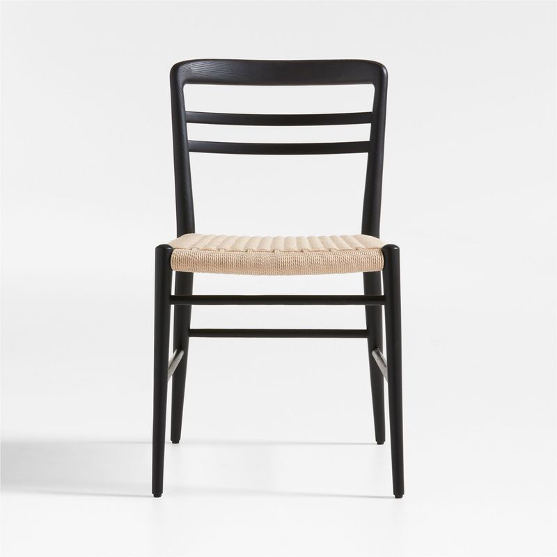 CRATE & BARREL - Silla de comedor Lausen en Papel