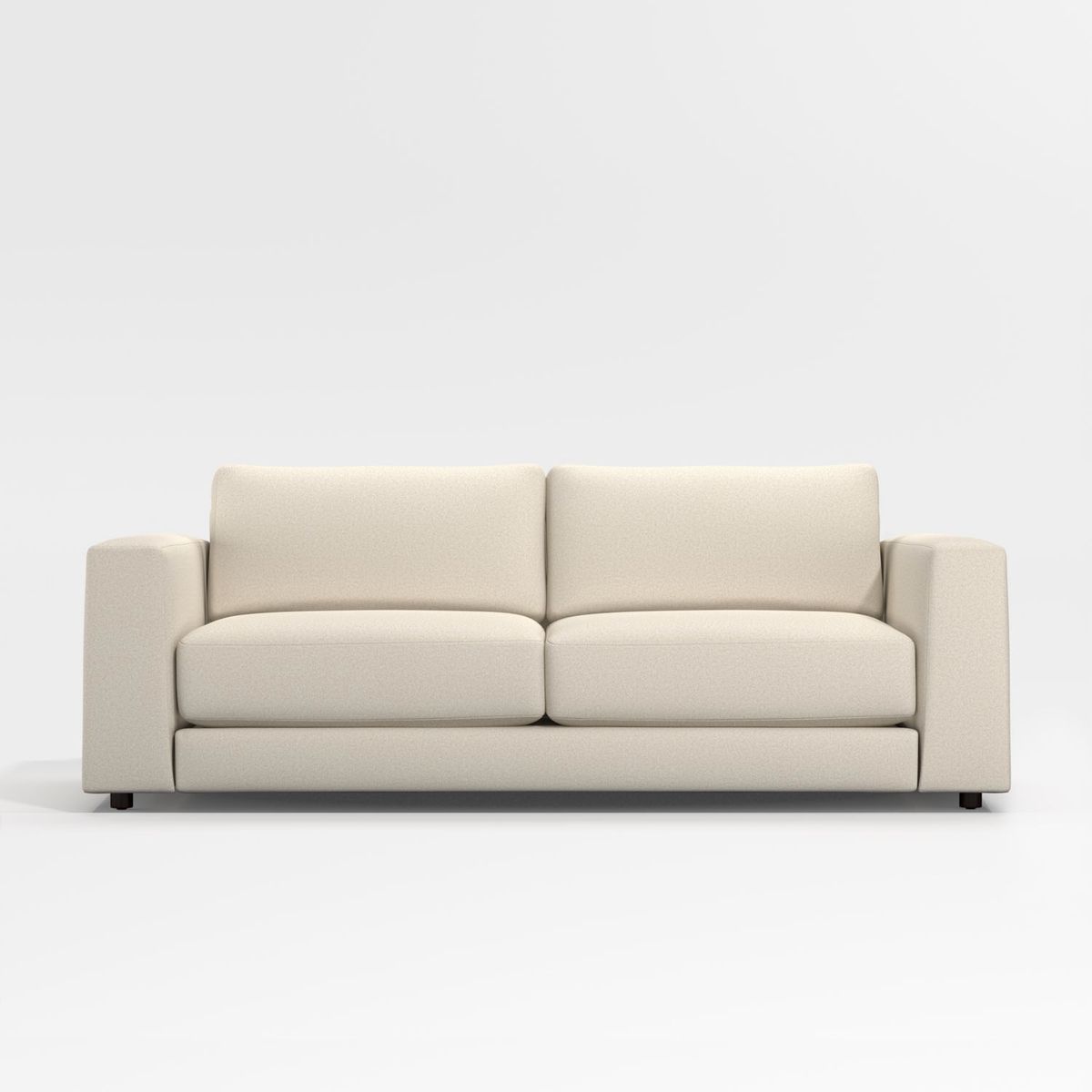 CRATE & BARREL - Sofá Peyton 3 puestos Tela