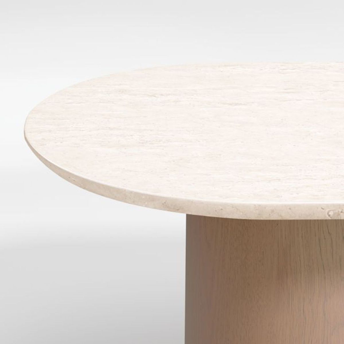 CRATE & BARREL - Top para Mesa de centro Vernet (No incluye Base)