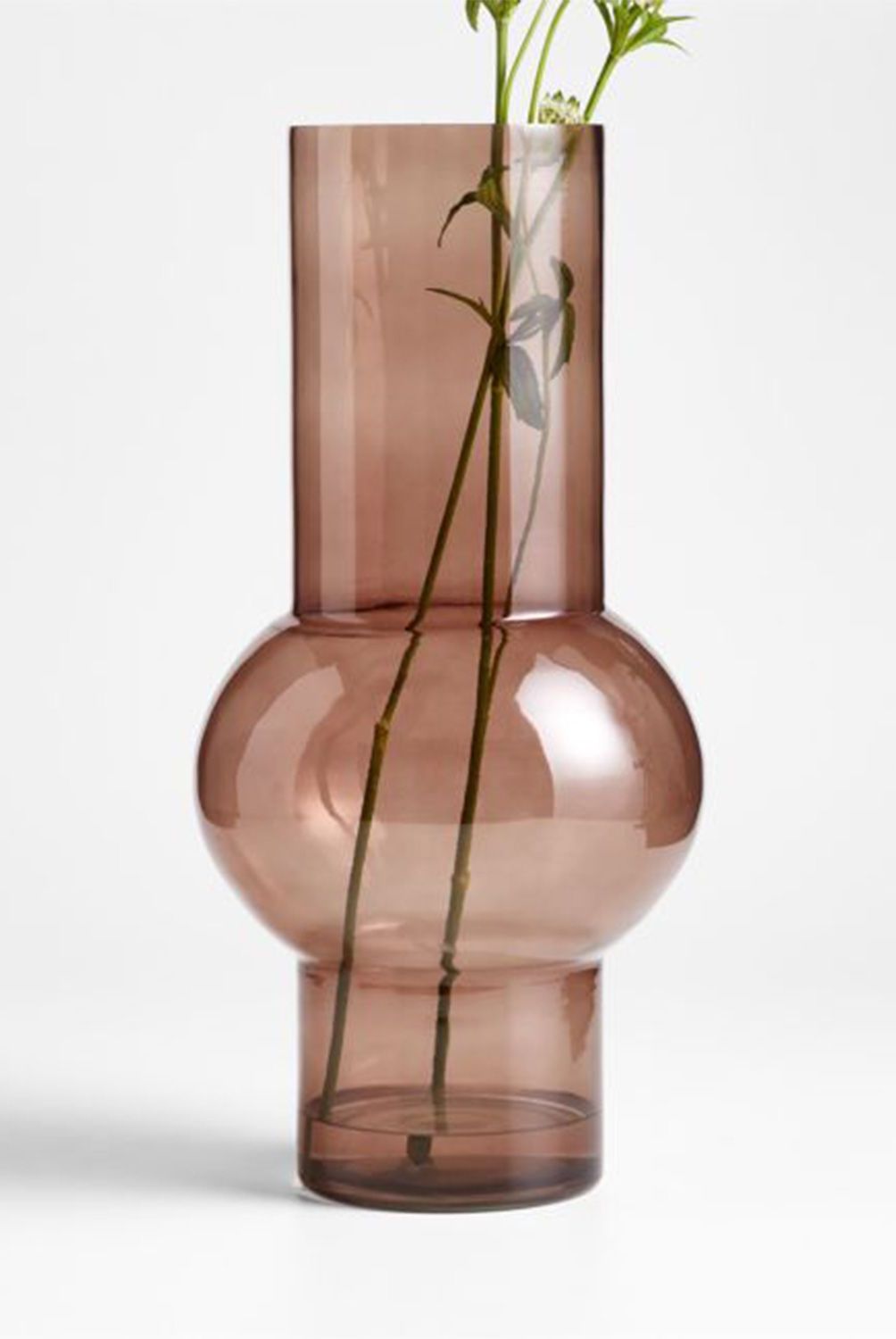 CRATE & BARREL - Florero Cleone Vidrio 44 x  22 cm