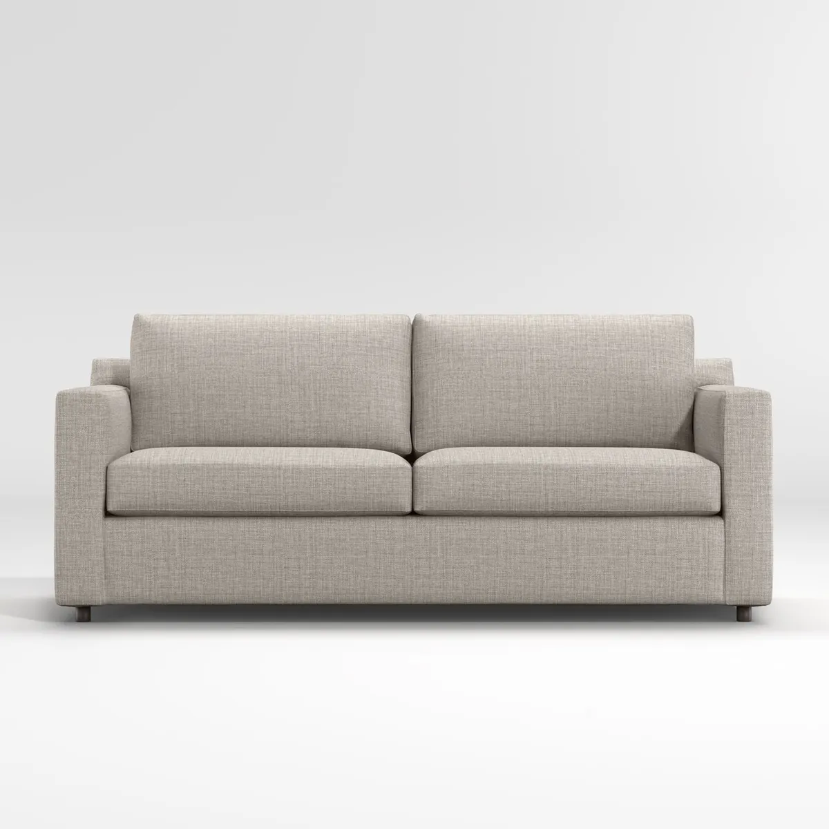 CRATE & BARREL - Sofá cama Barrett 3 puestos en Microfibra