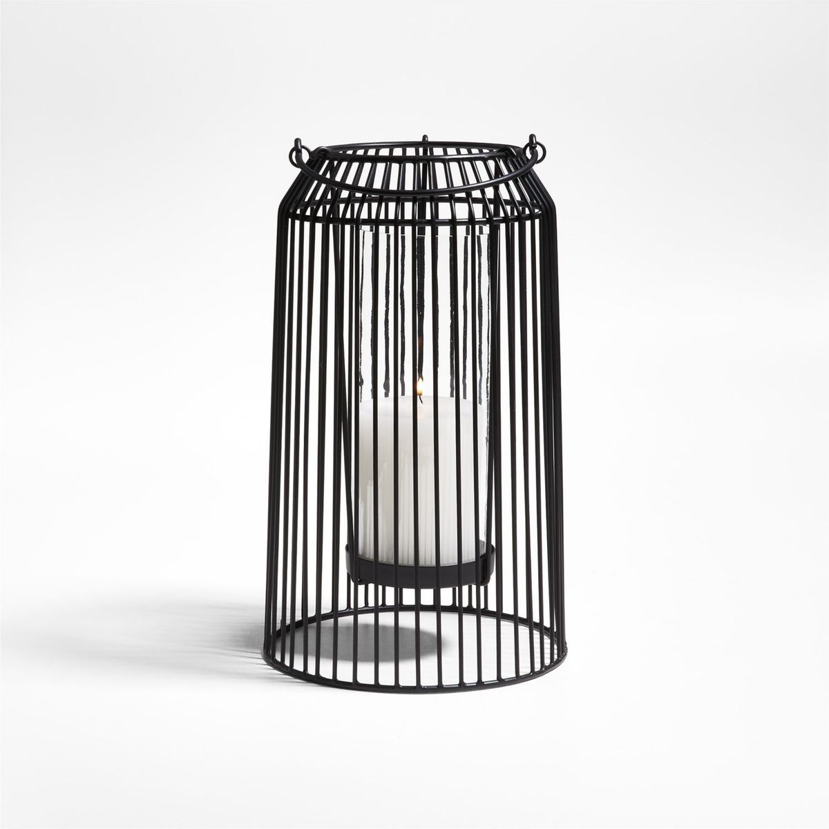 CRATE & BARREL - Candelabro Austell Hierro 31 x 18 cm