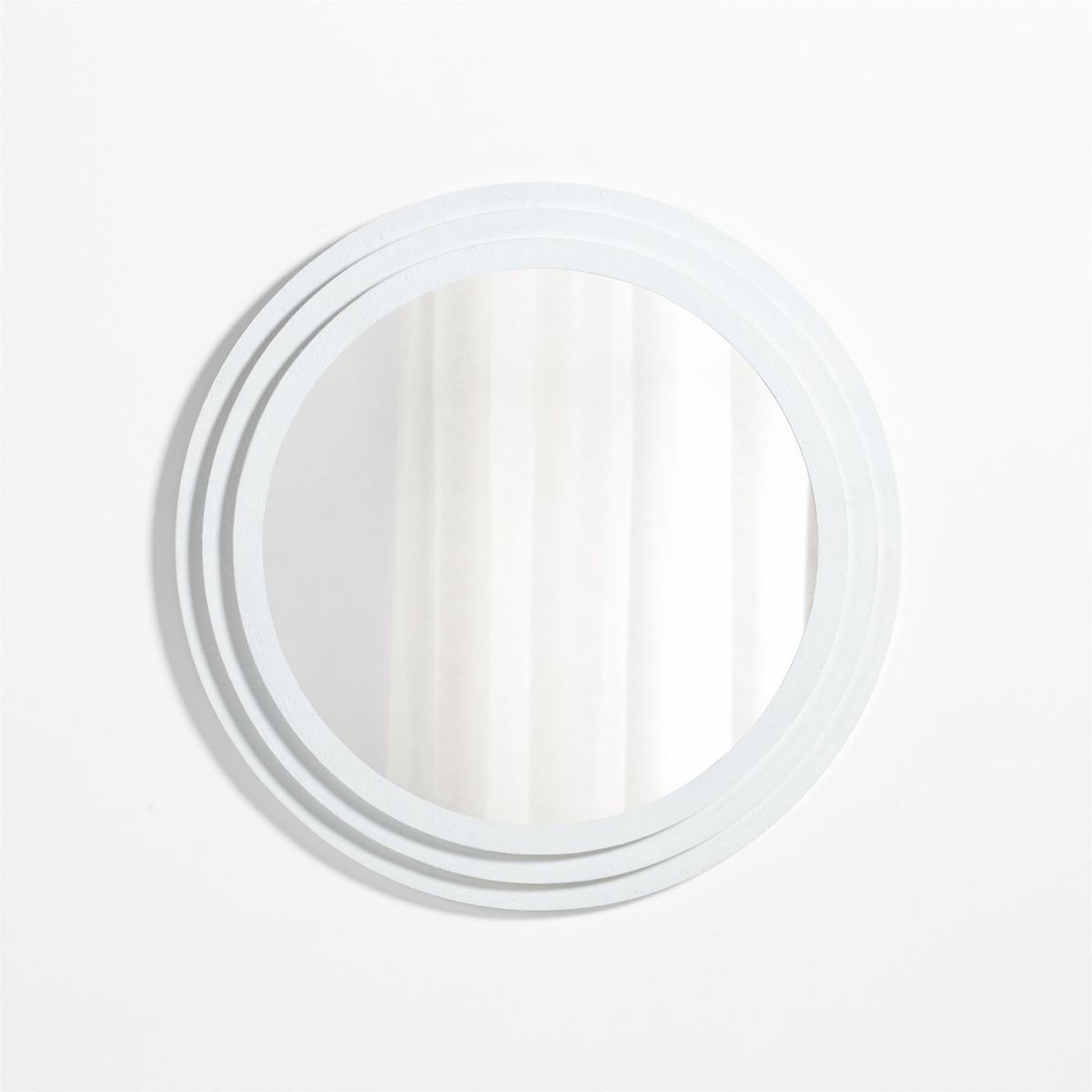 CRATE & BARREL - Espejo de pared Lewes Redondo 101 cm x 101 cm