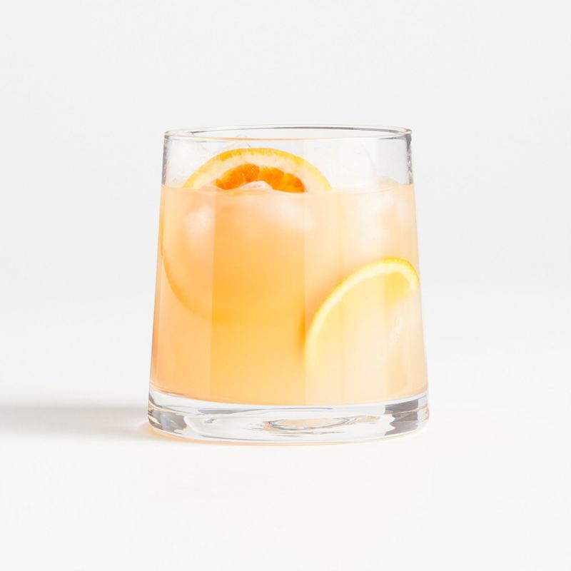 CRATE & BARREL - Vaso corto Wyles de Vidrio  16 oz