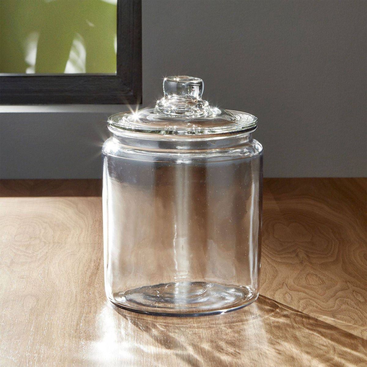 CRATE & BARREL - Contenedor Heritage Hill en Vidrio  1,9 L