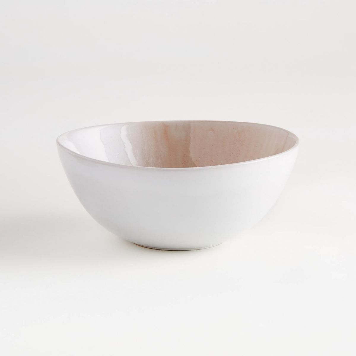 CRATE & BARREL - Bowl Ora Blush en Gres 15 cm x 6 cm