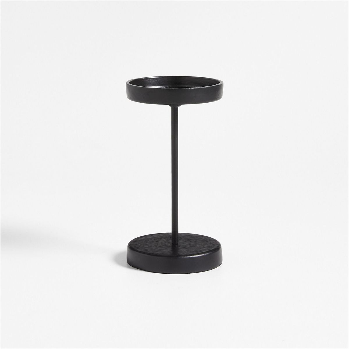 CRATE & BARREL - Porta velas Tepes en Aluminio 16 cm x 9 cm 