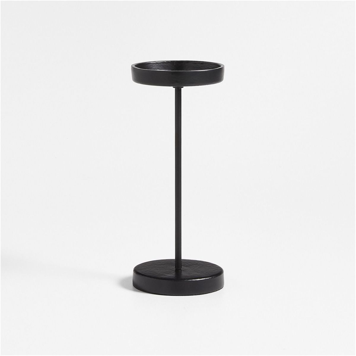 CRATE & BARREL - Porta velas Tepes en Aluminio 21 cm x 9 cm 