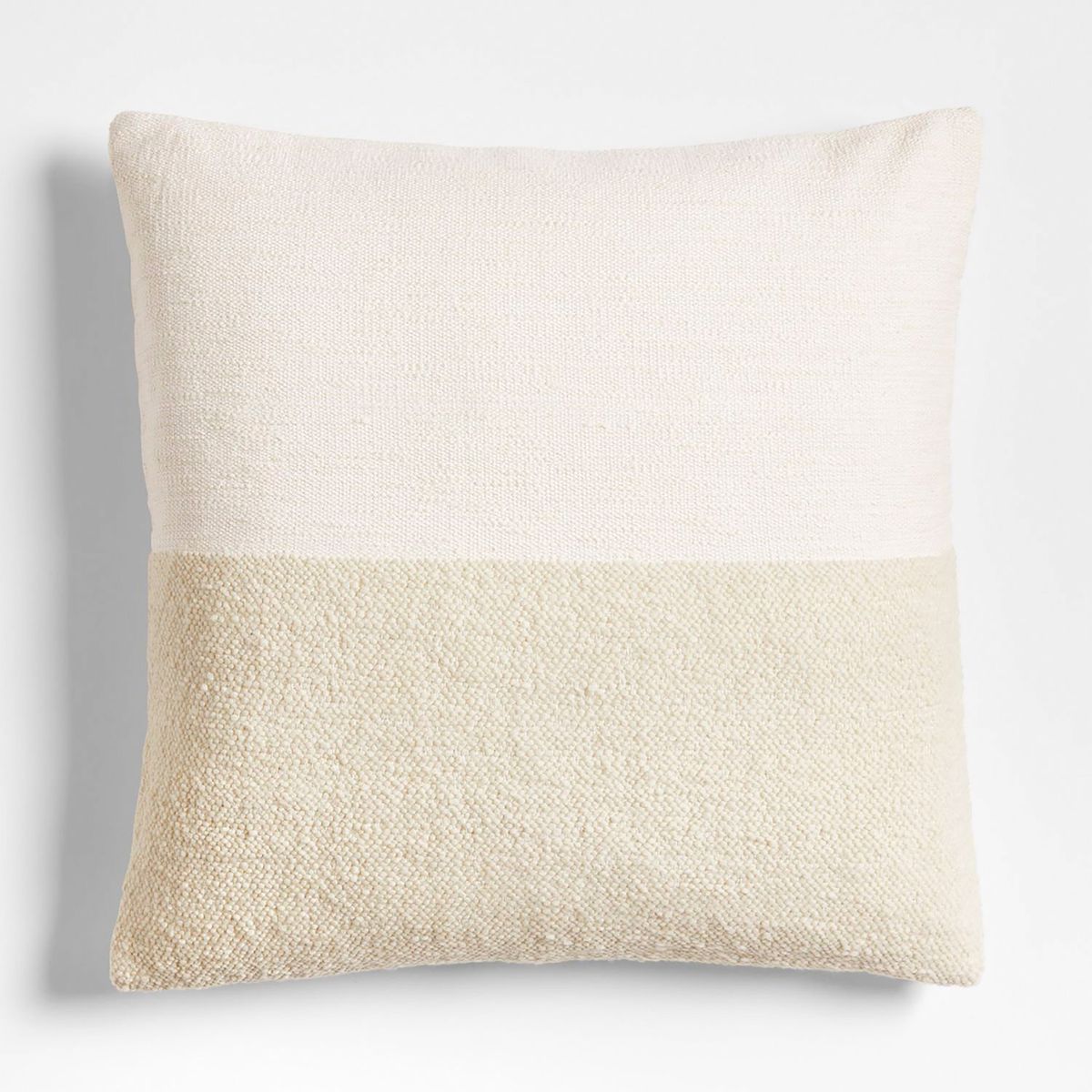 CRATE & BARREL - Funda de cojín Biella 58 cm x 58 cm