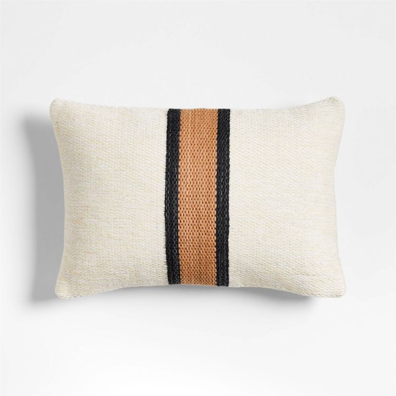 CRATE & BARREL - Funda de cojín Kilim 38 cm x 56 cm