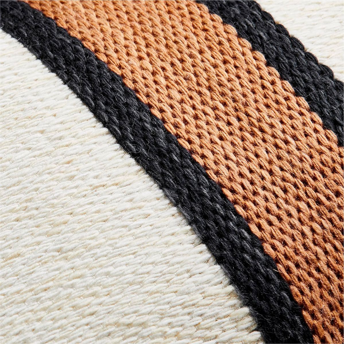 CRATE & BARREL - Funda de cojín Kilim 38 cm x 56 cm