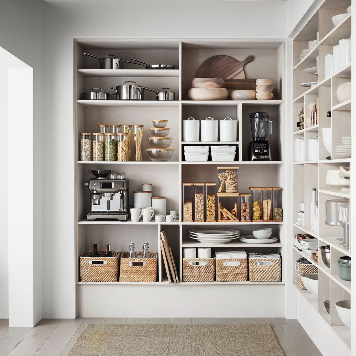 CRATE & BARREL -  Bowl Bamboo en Vidrio  